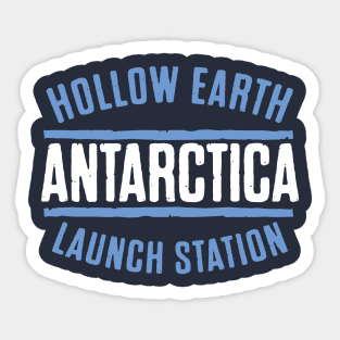 Hollow Earth Launch Station Sticker